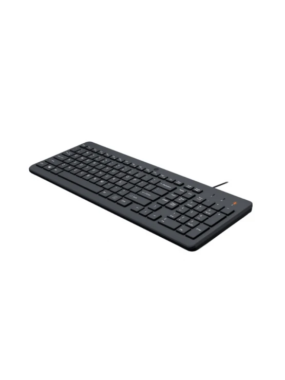 კლავიატურა: HP 150 Wired Keyboard Black - 664R5AA