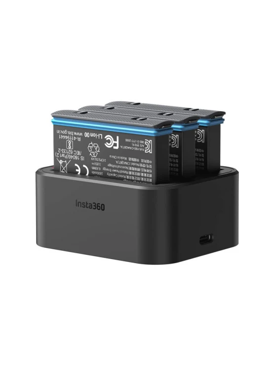 დამტენი: Insta360 X3 Fast Charge Hub - 6970357853649