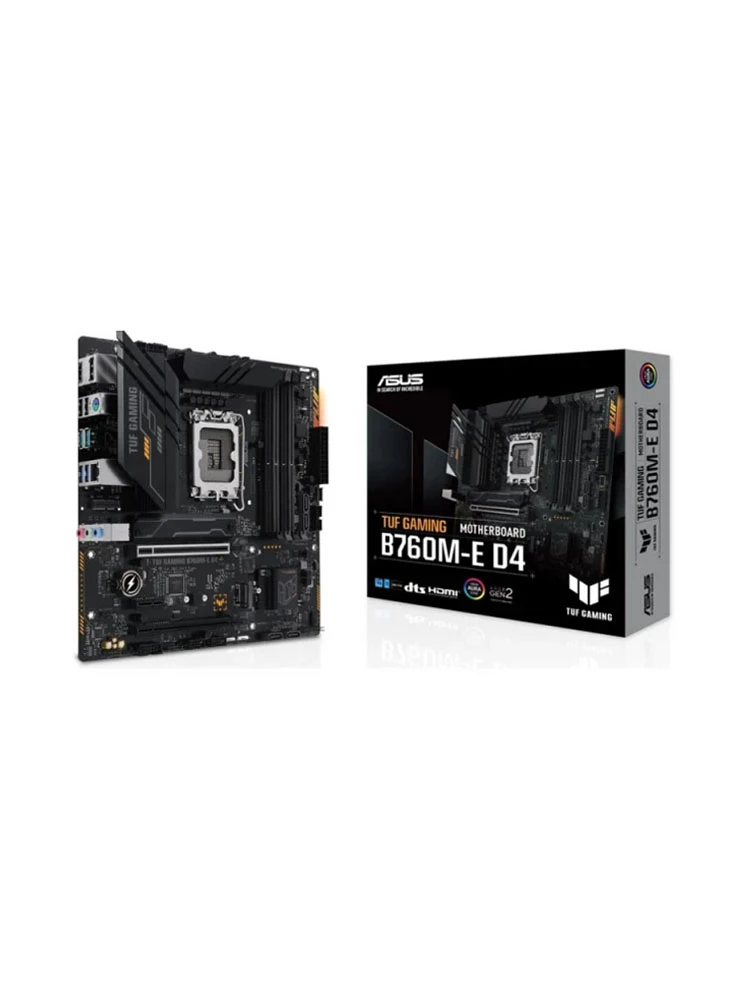 დედა დაფა: Asus TUF GAMING B760M-E D4 4DDR4 LGA1700