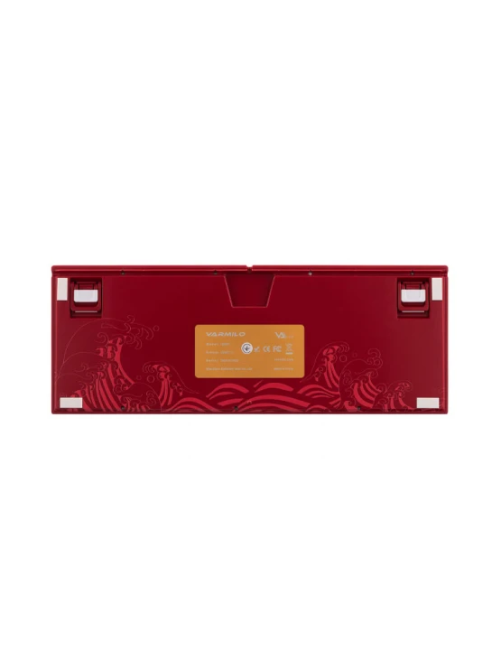 კლავიატურა: Varmilo VEM87 Koi EC V2 UA Sakura Wired USB Keyboard Red - A33A039A9A3A17A034