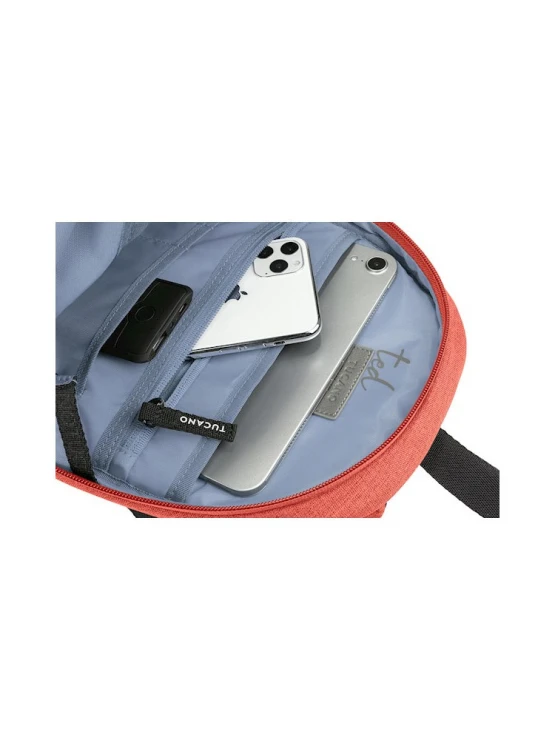ნოუთბუქის ჩანთა: Tucano Ted 11" Laptop Backpack Coral Red - BKTED11-CR