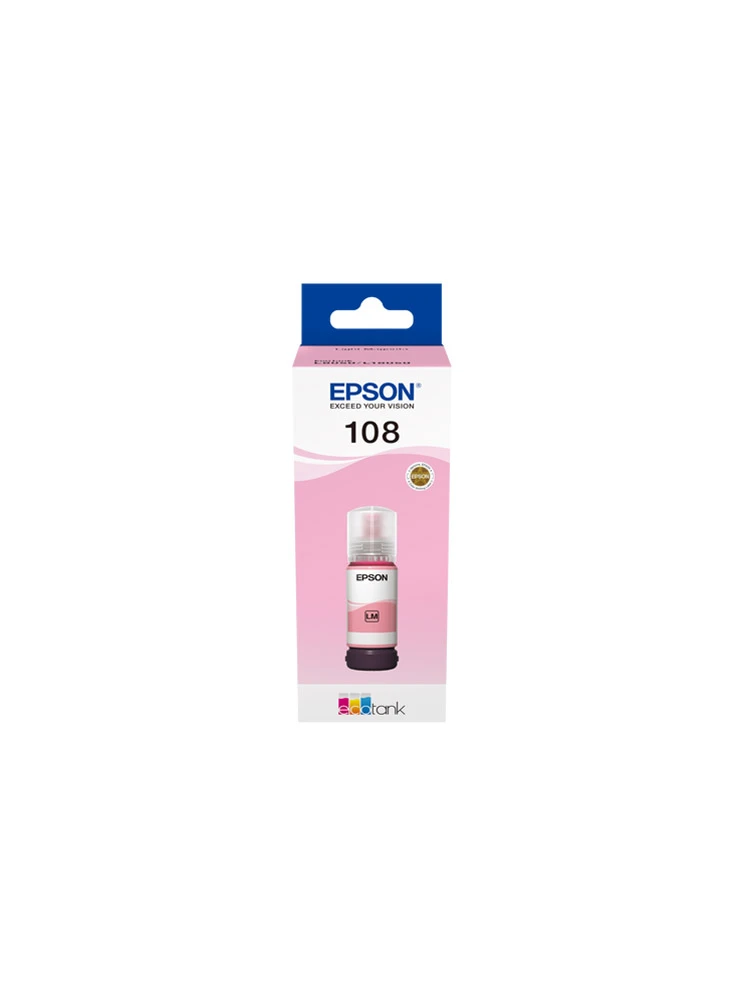 მელანი: Epson 108/L8050 EcoTank Light Magenta ink bottle 70ml Original - C13T09C64A