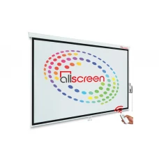 პროექტორის ელექტრო ეკრანი: ALLSCREEN CMP-400270 WITH REMOTE CONTROL 400 x 270 cm
