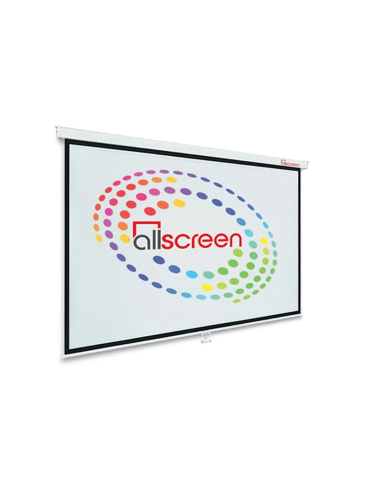 პროექტორის ეკრანი: ALLSCREEN MANUAL PROJECTIONS CREEN 213X169 CM - CWP-213169