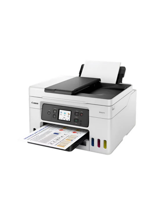 პრინტერი: Canon Maxify GX4040 A4 4-In-1 Multifunction Colour Printer White - 5779C009AA