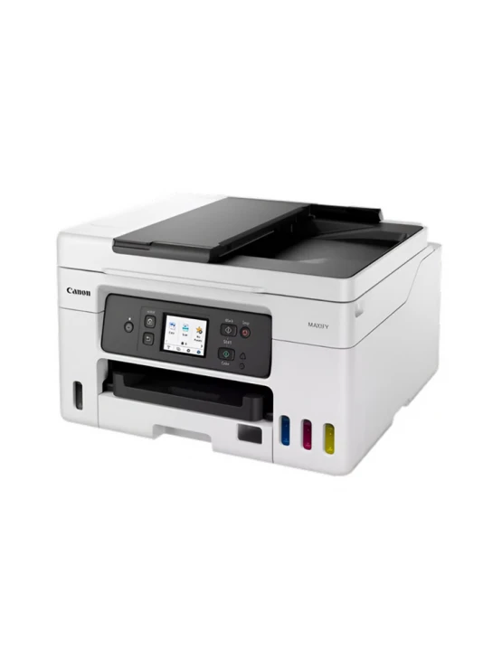 პრინტერი: Canon Maxify GX4040 A4 4-In-1 Multifunction Colour Printer White - 5779C009AA