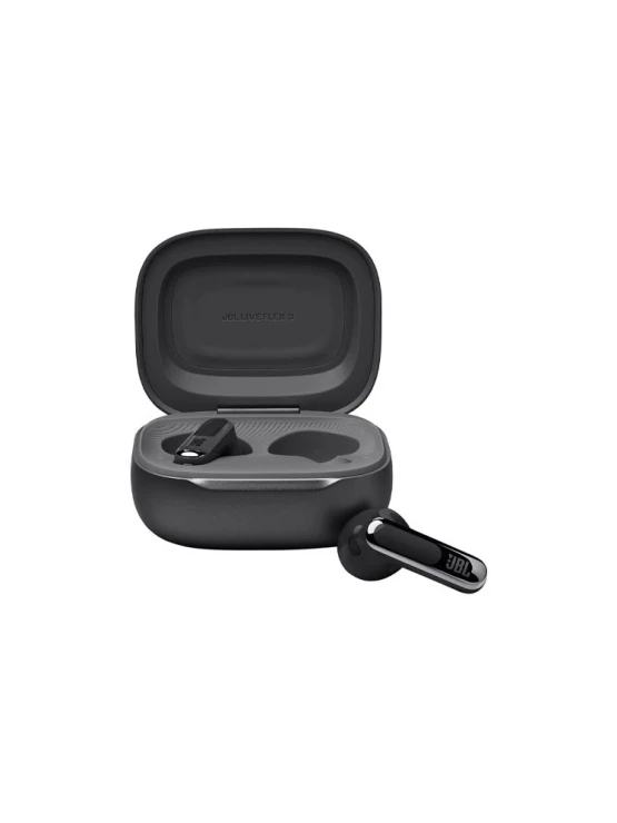 ყურსასმენი: JBL Live Flex 3 True Wireless Noise Cancelling Earphones With Screen Black - JBLLIVEFLEX3BLK
