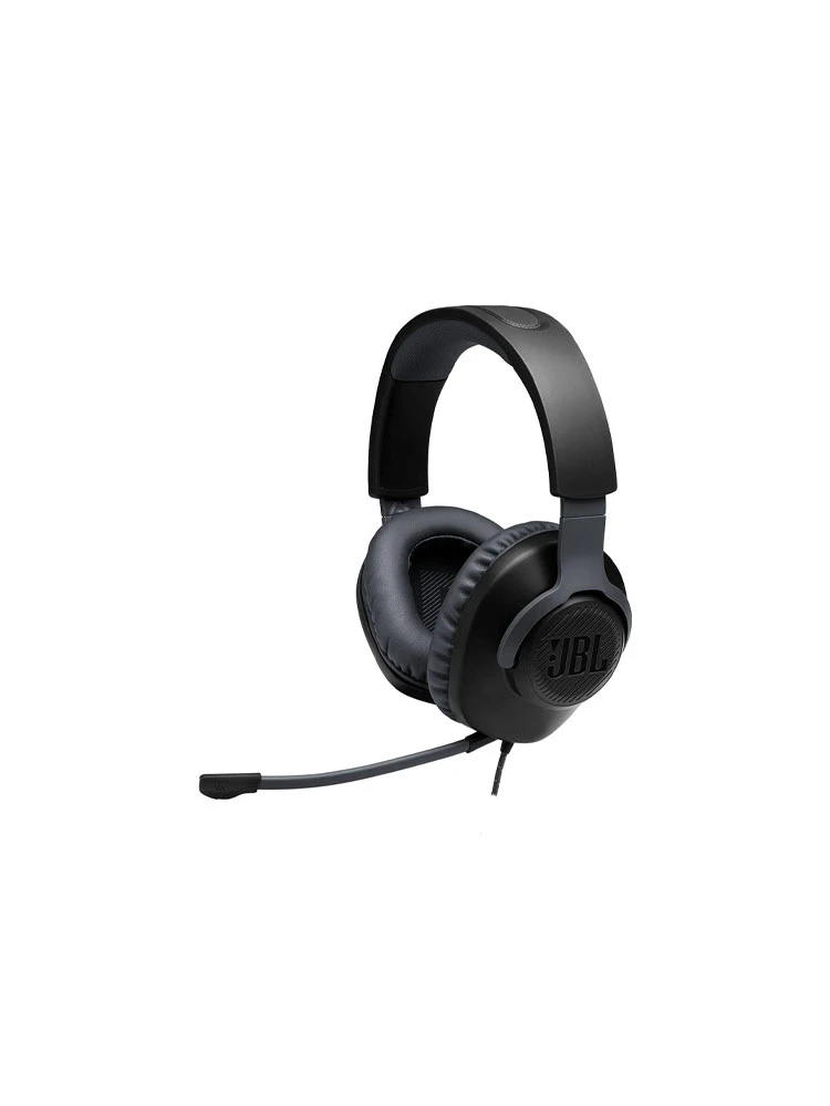 ყურსასმენი: JBL Quantum 100 Wired Over-Ear Gaming Headset Black - JBLQUANTUM100BLK