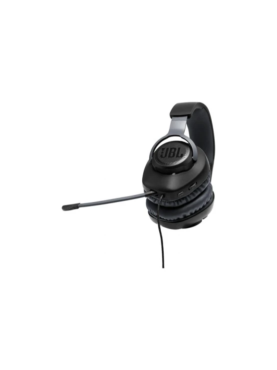 ყურსასმენი: JBL Quantum 100 Wired Over-Ear Gaming Headset Black - JBLQUANTUM100BLK