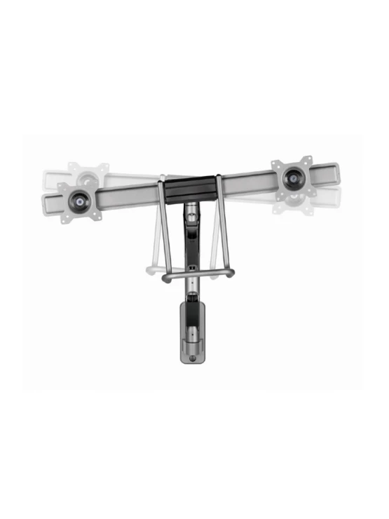 მონიტორის საკიდი: Gembird MA-WA2-02 Adjustable wall 2-display mounting arm 17”-32” 