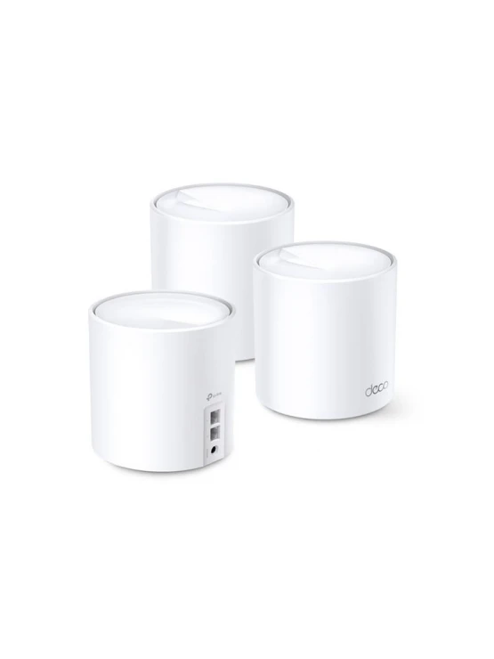 როუტერი: TP-link Deco X60 AX3000 3-pack Whole Home Mesh Wi-Fi 6 System White