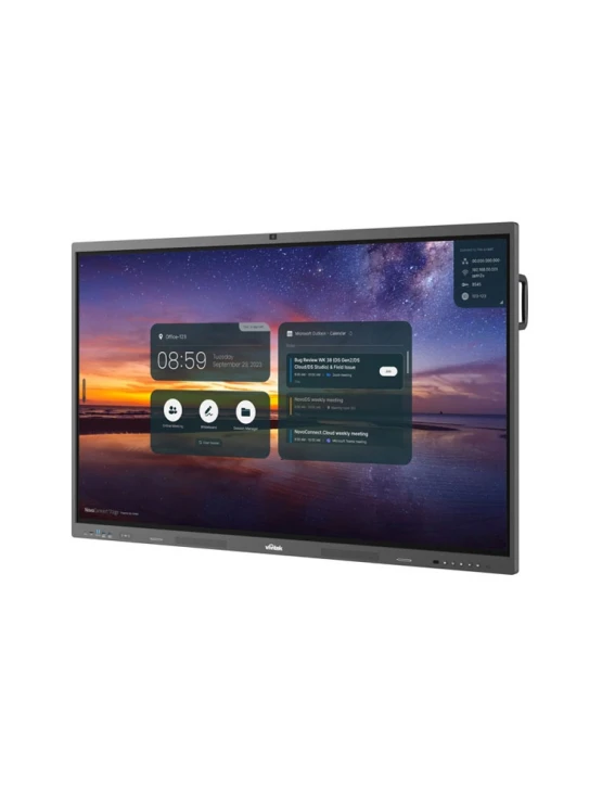 ინტერაქტიული ეკრანი: Vivitek NovoTouch BK652IW 65" 4GB 32GB Smart Board&PC Module Black/Grey
