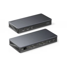 USB ჰაბი: UGREEN CM615 Revodok Pro 209 Type-C Docking Station Black - 90912