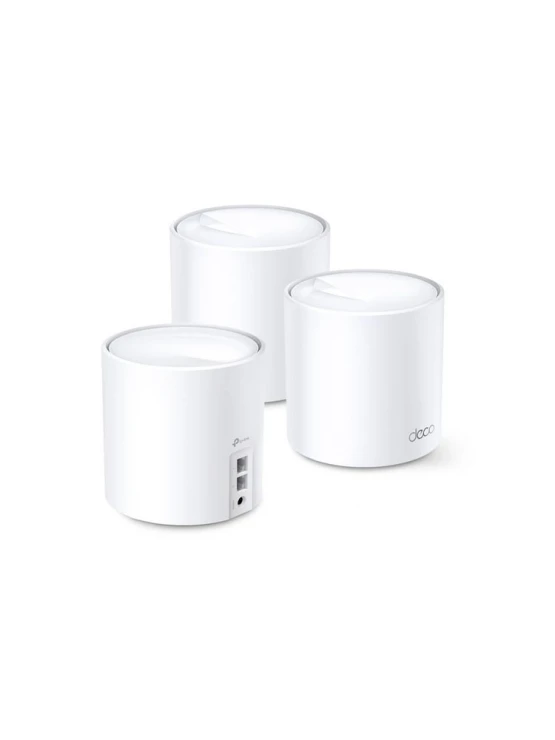 როუტერი: TP-link X20 AX1800 3-pack Whole Home Mesh Wi-Fi 6 System White