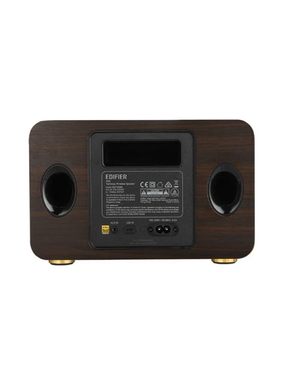 დინამიკი: Edifier D32 60W Tabletop Wireless Speaker Black Walnut