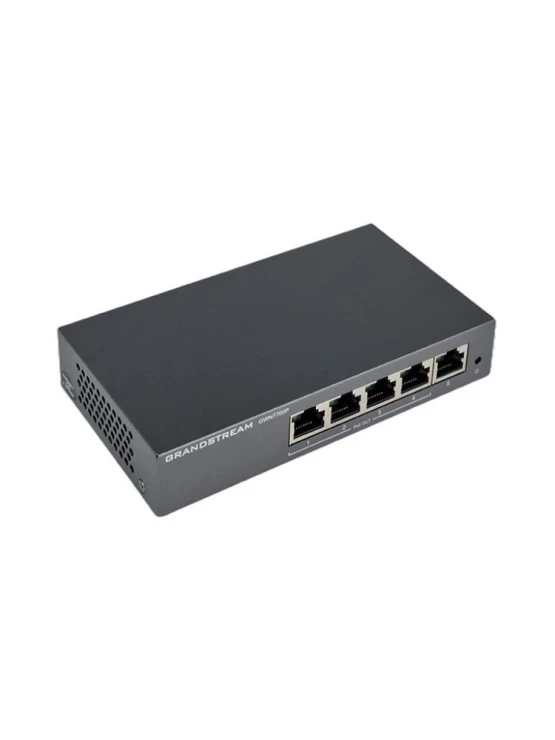 სვიჩი: Grandstream GWN7700P 5-Port Unmanaged Network Switch