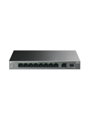 სვიჩი: TP-Link LS1210GP 10-Port Gigabit PoE+ Unmanaged Switch