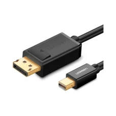კაბელი: UGREEN MD105 10477 Mini DisplayPort to DisplayPort Cable 1.5m Black