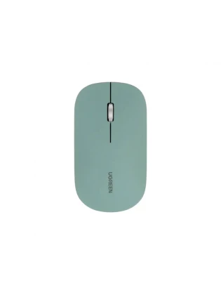 მაუსი: UGREEN MU001 90374 Wireless 2.4G Slim Silent Mouse Green