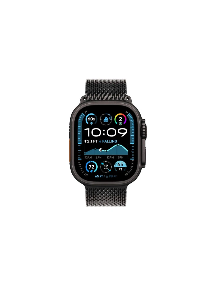 სმარტ საათი: Apple Watch Ultra 2 1.92" GPS + Cellular Smart Watch M Black - MX5U3RB/A