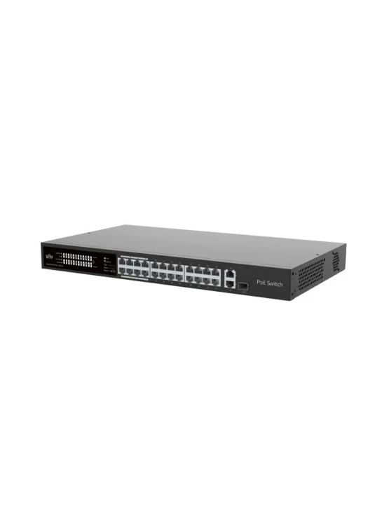 სვიჩი: Uniview NSW2020-24T1GT1GC-POE-IN 26-Port PoE Unmanaged Switch