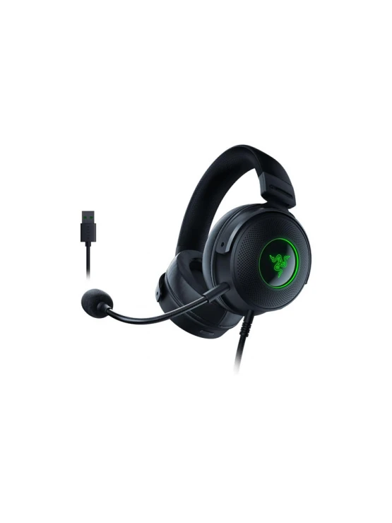ყურსასმენი: Razer Kraken V3 Hypersense 7.1 Wired RGB Gaming Headset Black - RZ04-03770100-R3M1