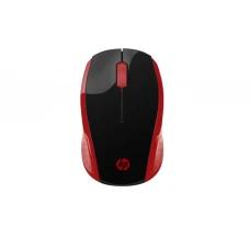 თაგვი უკაბელო: HP 200 Wireless Mouse red - 2HU82AA
