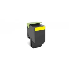 კარტრიჯი: Lexmark 80X 80C2HY0 Yellow Toner Cartridge High Return 3K
