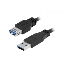 კაბელი: LogiLink CU0042 Extension Cable USB 3.0 Type A to Type A Black 2m