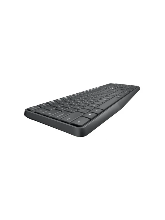 კლავიატურა-მაუსი: Logitech MK235 Wireless Keyboard and Mouse Combo EN/RU Grey - 920-007948