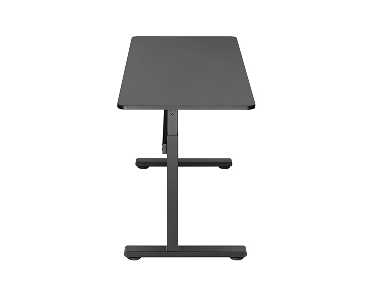 Desk: Vertex VX-MSSD-02B Affordable Manual Sit-Stand Desk Black